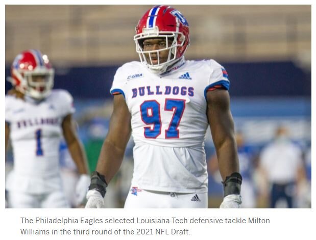 How will Eagles use Milton Williams during rookie year? Training camp breakdown