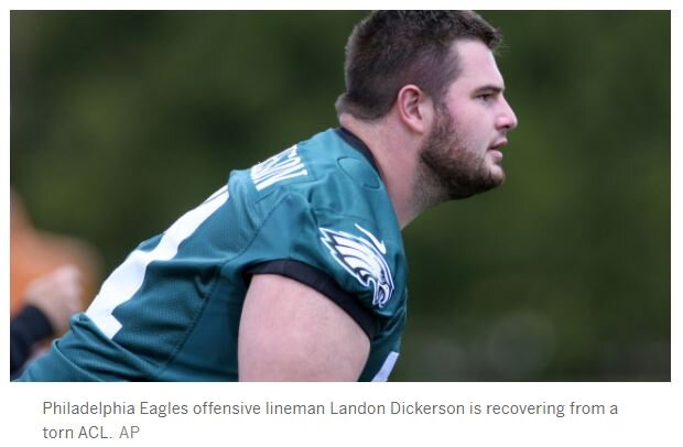 Will Eagles’ Landon Dickerson be ready to compete for starting job? Training camp breakdown