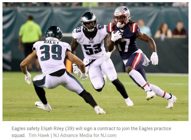 Eagles practice squad tracker: Travis Fulgham, Jordan Howard part of initial group