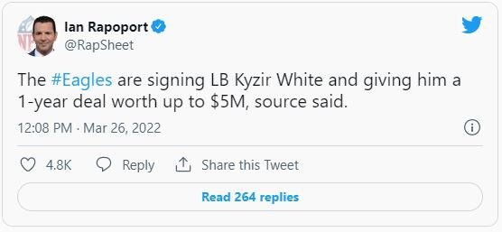 Eagles Sign Ex-Chargers ‘Freight Train’: Contract Details Revealed