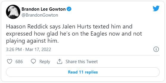 Eagles’ Haason Reddick Sounds Ready to Explode: ‘Do What I Do Best’