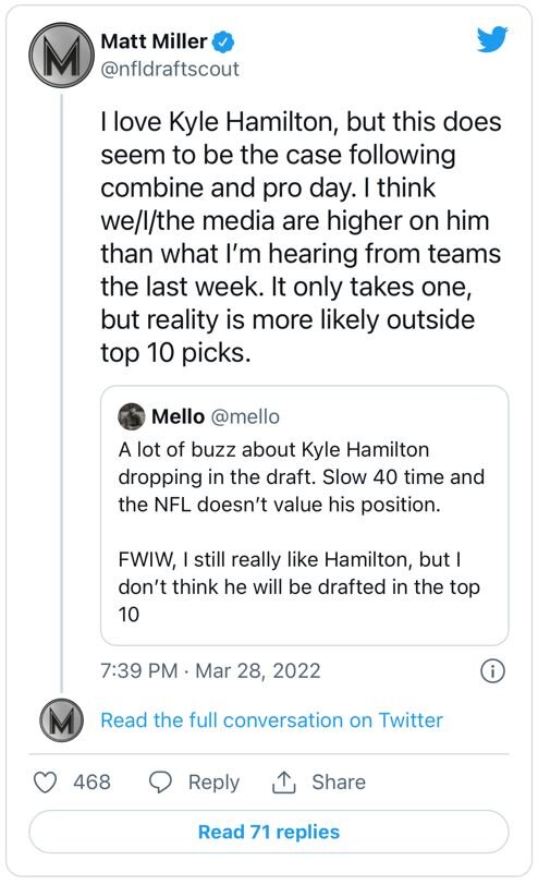 Elite prospect's rumored draft board slide could help Eagles