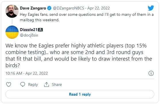 Eagles mailbag: Finding athletic freaks for the Eagles in the draft