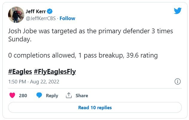 QUICK TAKES: SIX EAGLES WHO IMPRESSED IN PRESEASON WIN VS. CLEVELAND