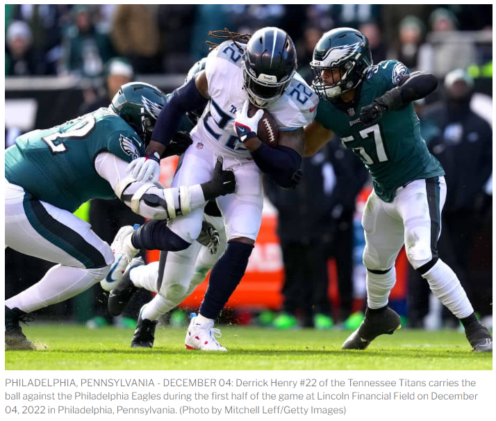 Coud Derrick Henry Be Heading To The Eagles? One NFL Analyst Says Its DONE