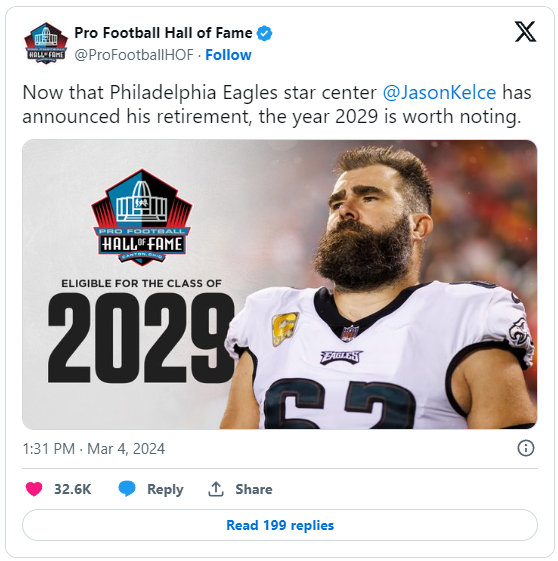 The numbers that will send Jason Kelce to the Hall of Fame