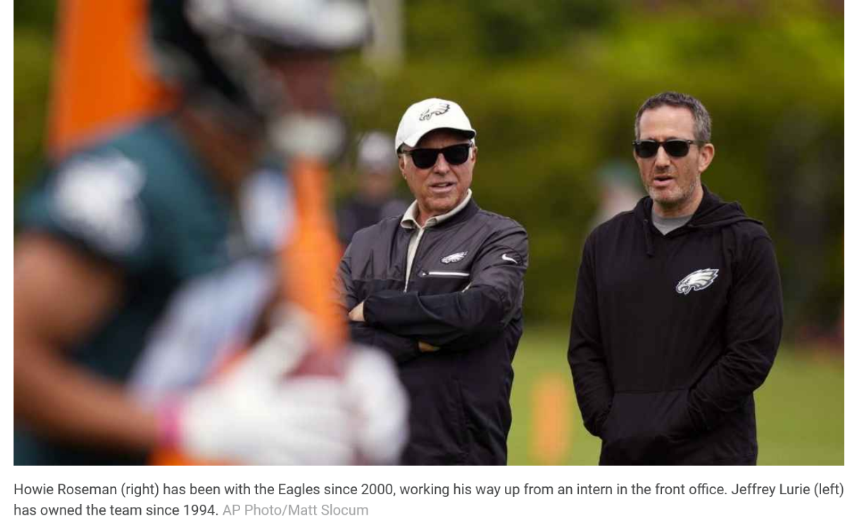 Howie Roseman, Eagles influence on NFL: Why evaluating GMs is so hard